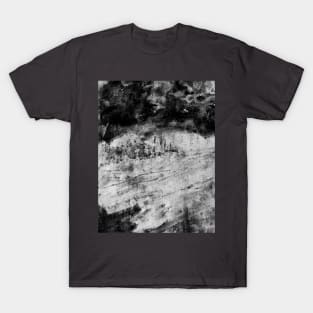 Abstract Black and white T-Shirt